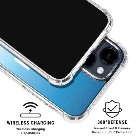 Superman 2025 Fortress of Solitude Classic Rise iPhone 15 Clear Case